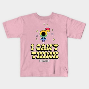 can't think straight Kids T-Shirt